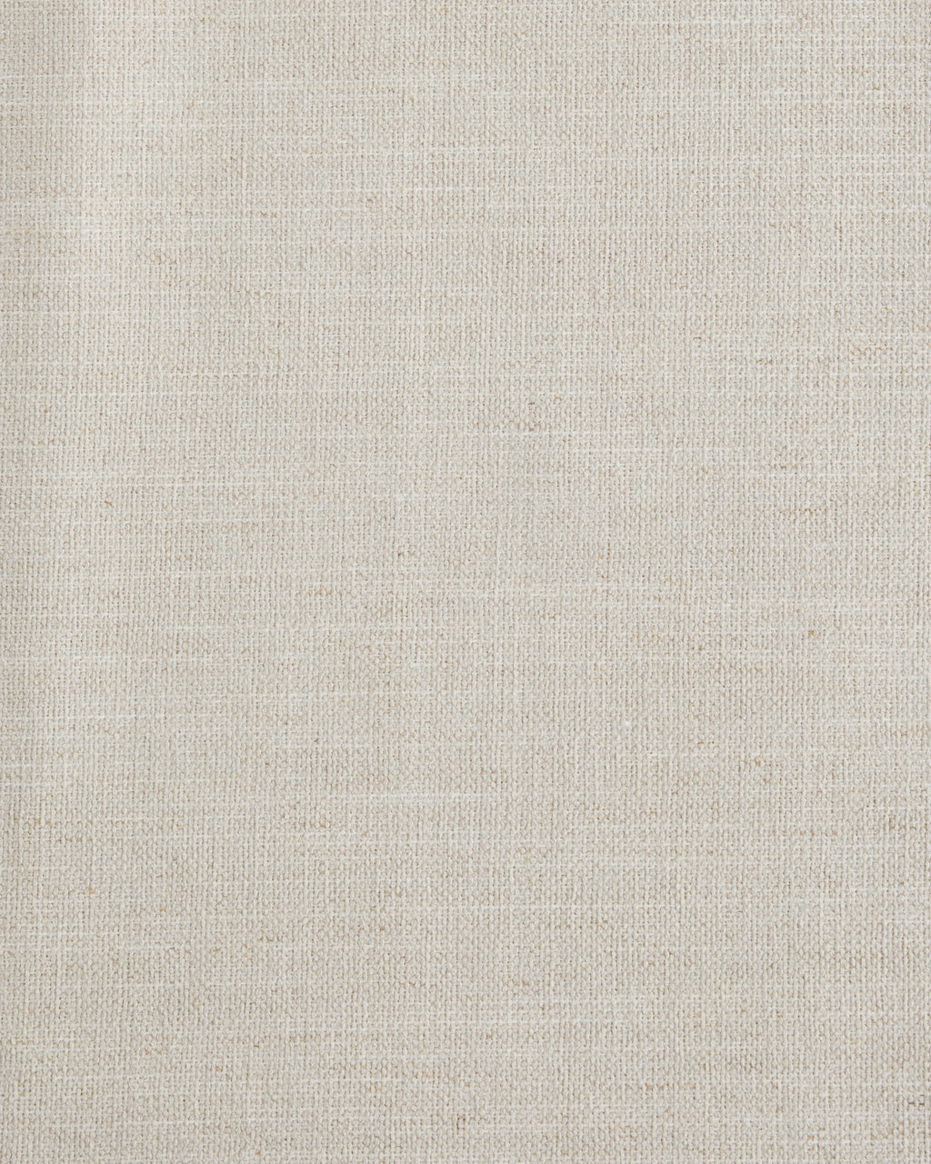 Atlas Midcentury Ottoman in Performance Chenille Linen Blend - 31.5" / Snow