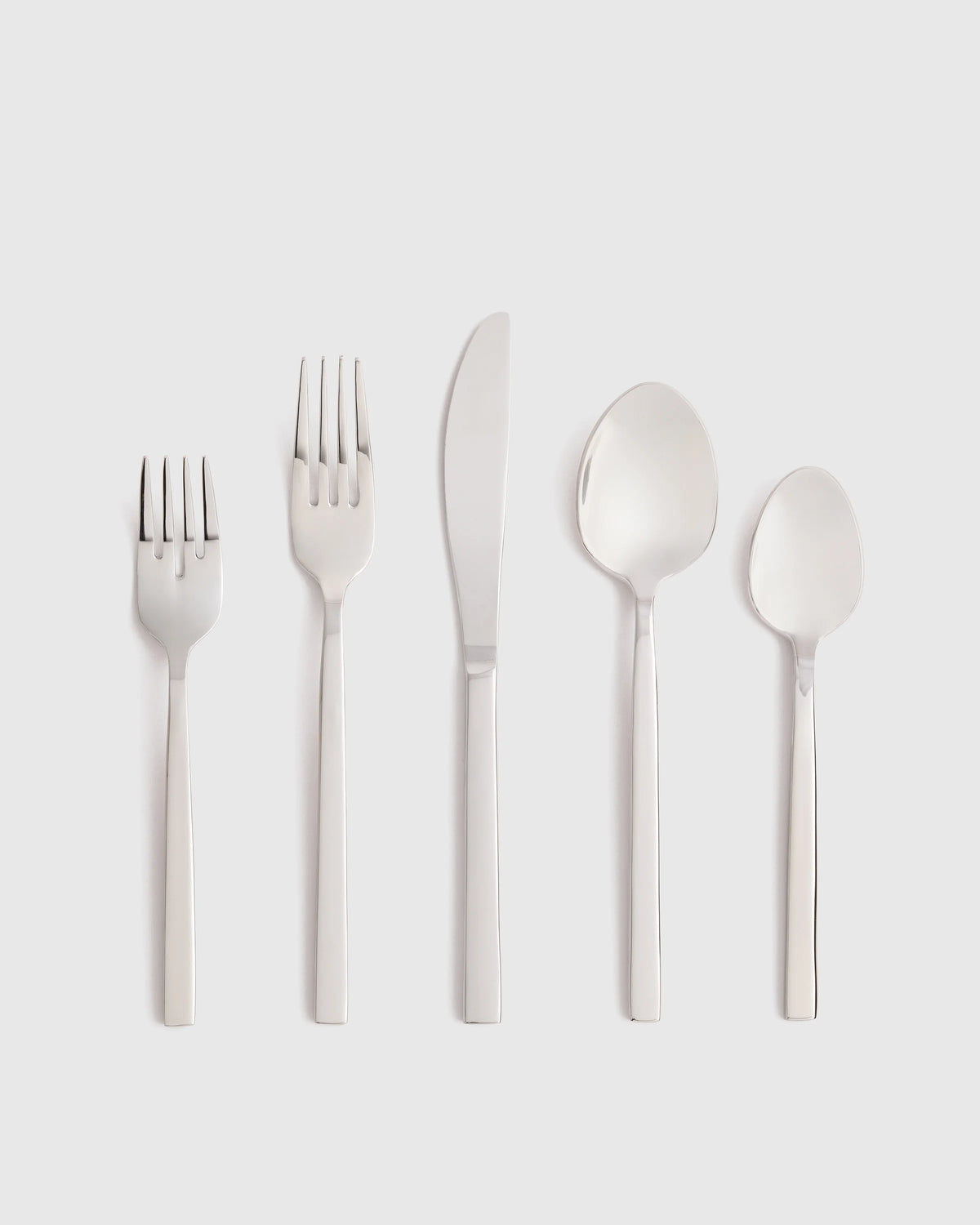 Arezzo 20 Piece Flatware Set - One Size / Polished Stainless Steel Main image