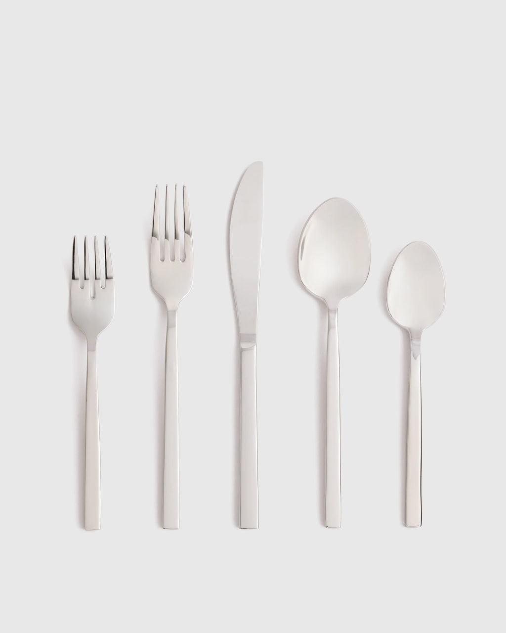 Arezzo 20 Piece Flatware Set - One Size / Polished Stainless Steel