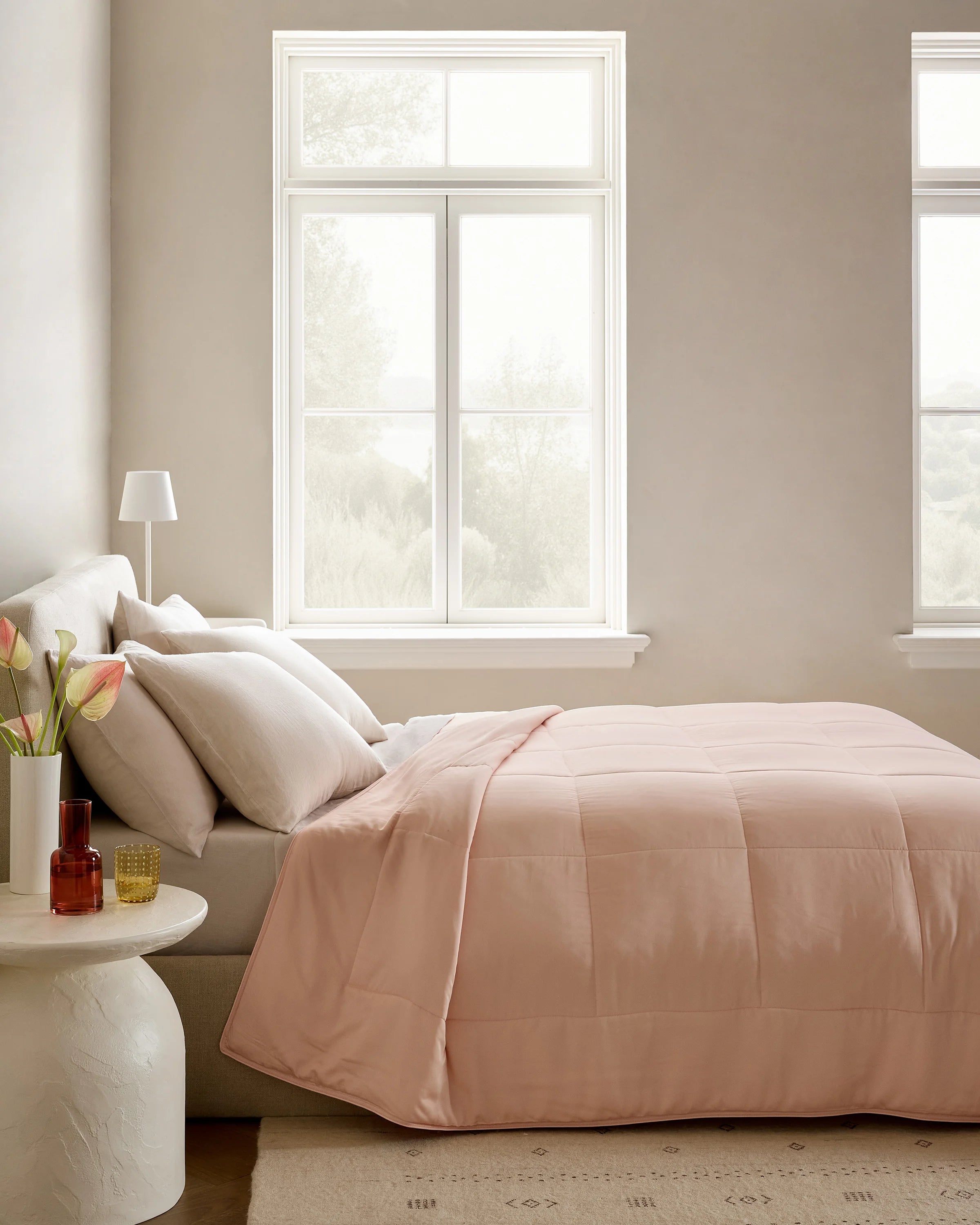 Bamboo Comforter - Twin / Soft Pink Secondary image
