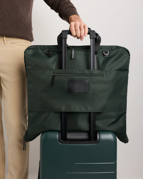 Voyage Nylon Garment Bag - One Size / Dark Green