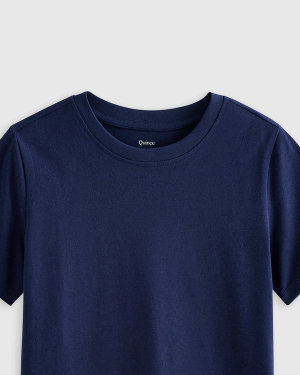 100% Organic Cotton Jersey Short Sleeve Tee - 2T / Dino Sketch