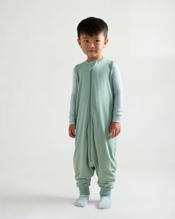 Bamboo Sleep Bag Walker 1.0 TOG - M / Colony Blue