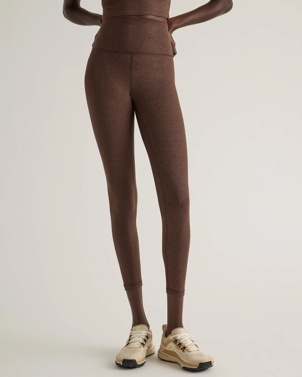 Ultra-Soft High-Rise Legging - XS / Heather Oatmeal