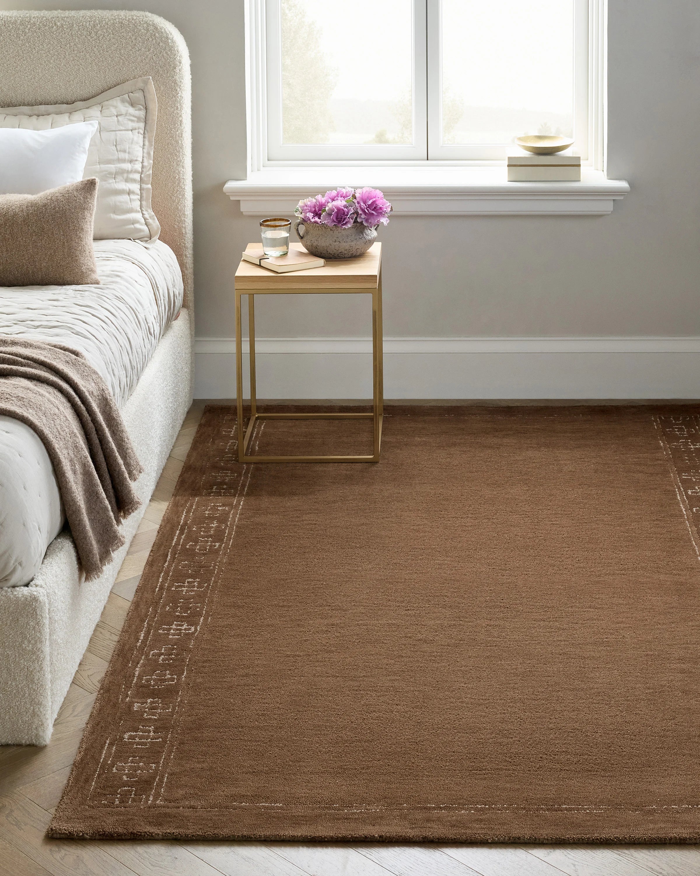 Gates Wool Rug - 3' x 5' / Brown Secondary image