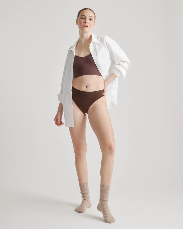 Smoothing Comfort Bikini (6-Pack) - XS / Cocoa