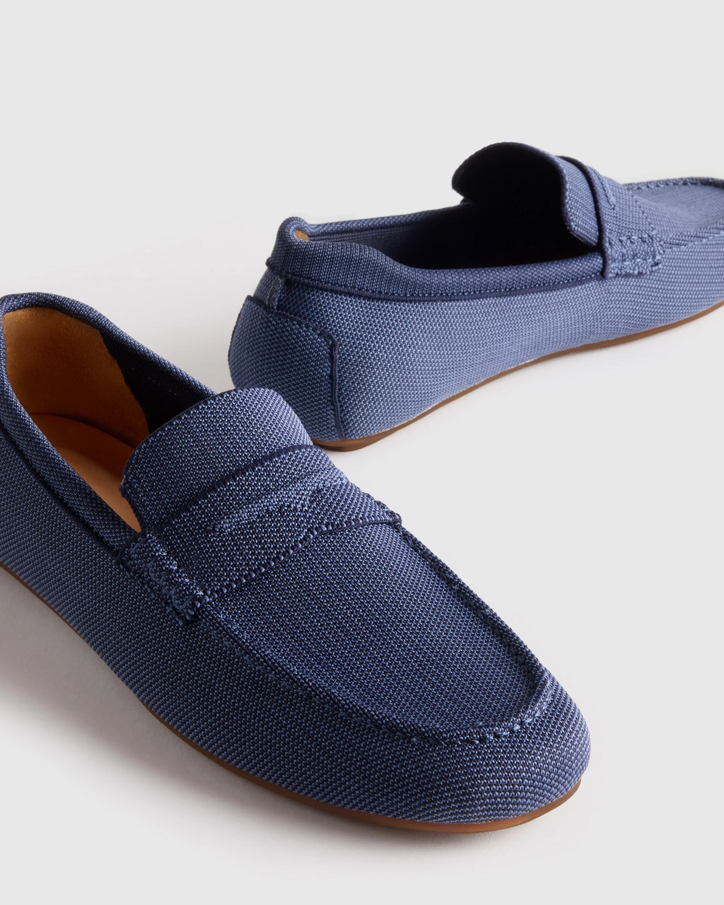 Recycled Knit Driving Loafer - 7 / Wheat
