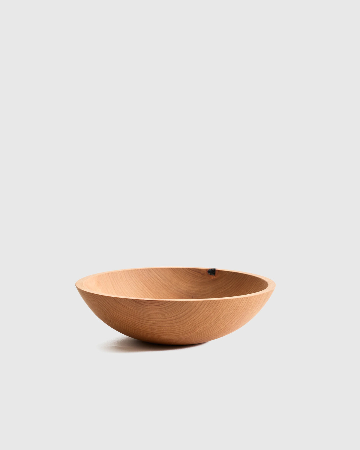 Handcrafted Wooden Serving Bowl, 12" - One Size / Beech Wood Main image