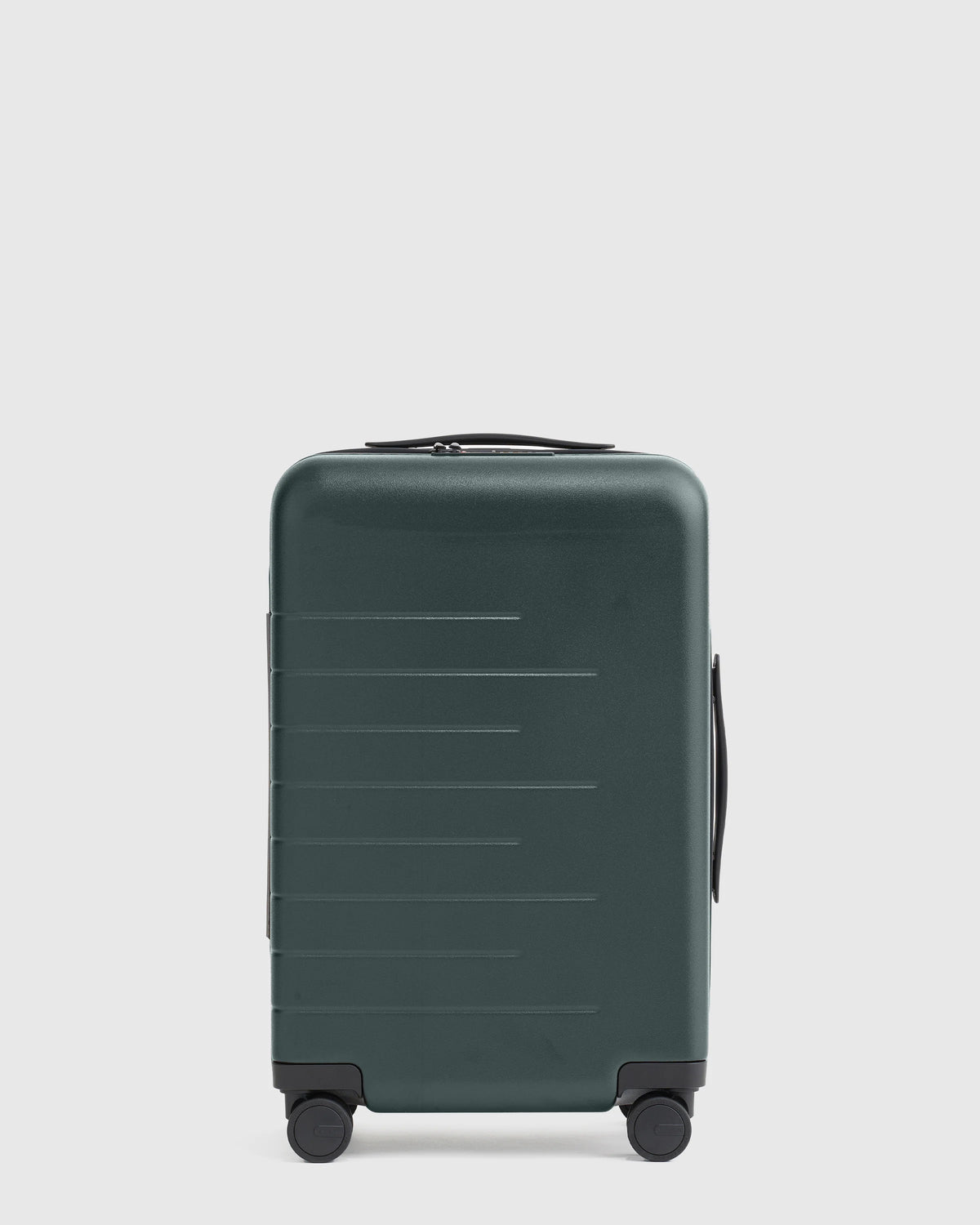 Expandable Small Carry-On & Large Check-In Suitcase Set - One Size / Dark Green Main image