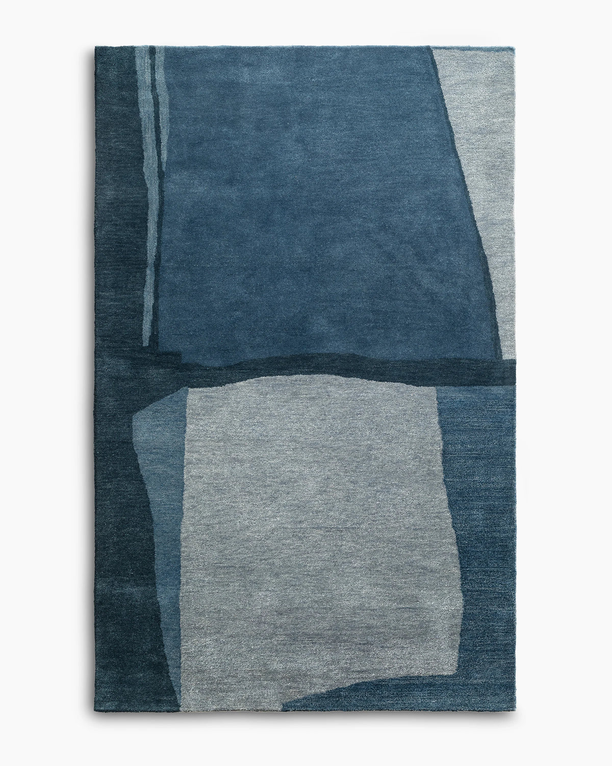 Velzy Wool Rug - 3' x 5' / Blue Main image