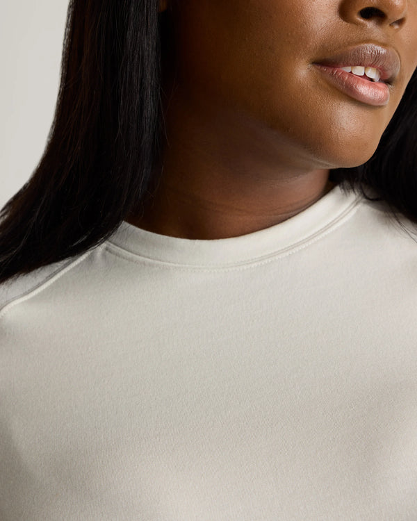 SuperSoft Fleece Crew - 1X / Dried Fig