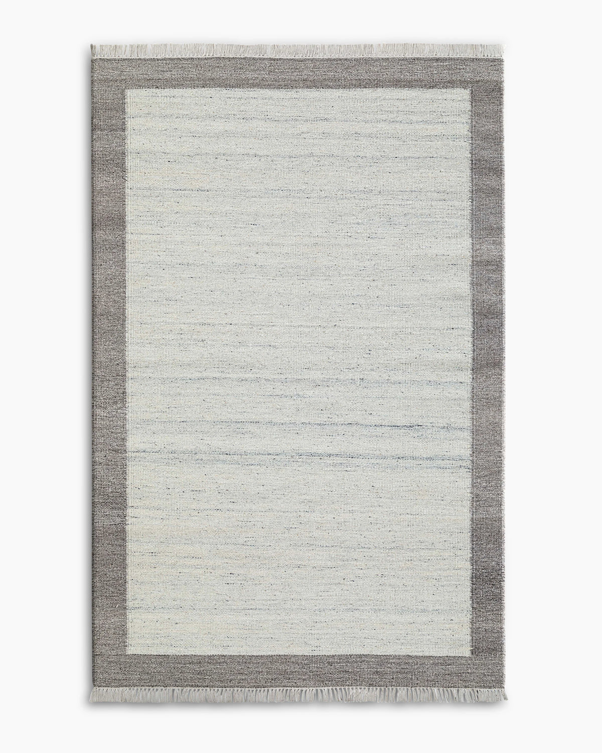 Sahara Flatweave Wool Rug - 2' x 3' / Charcoal Main image