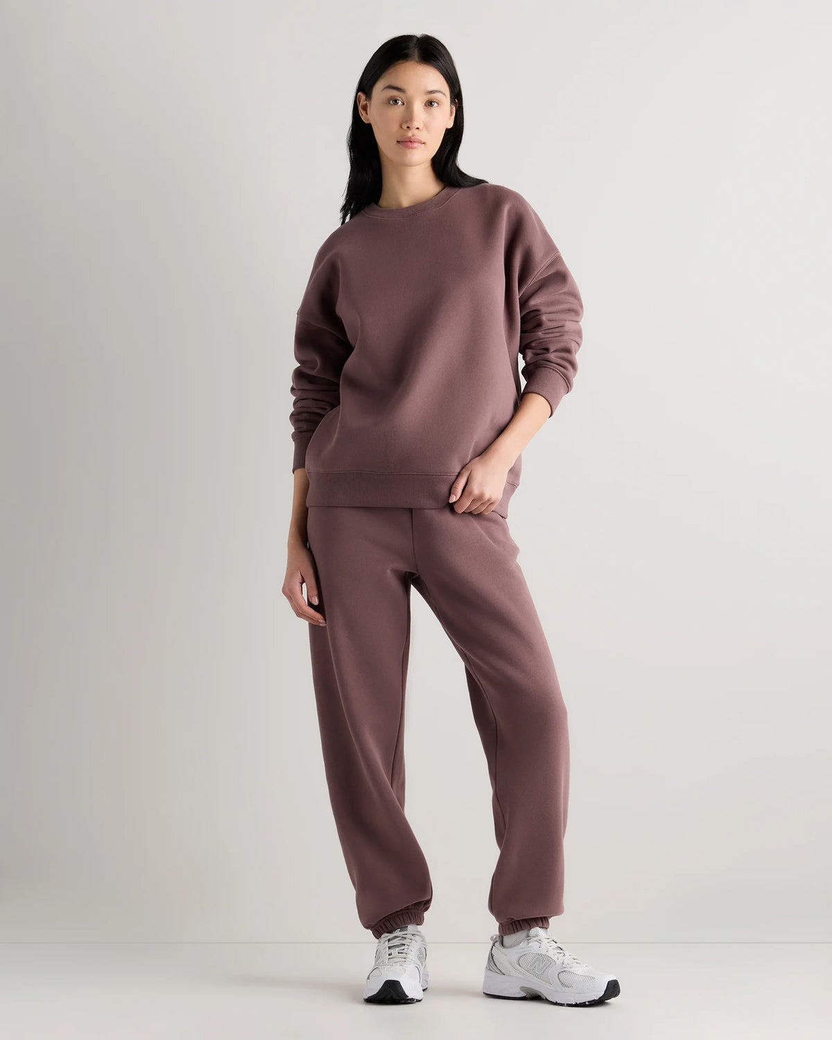 Everyday Fleece Crew - XS / Coastal Sage