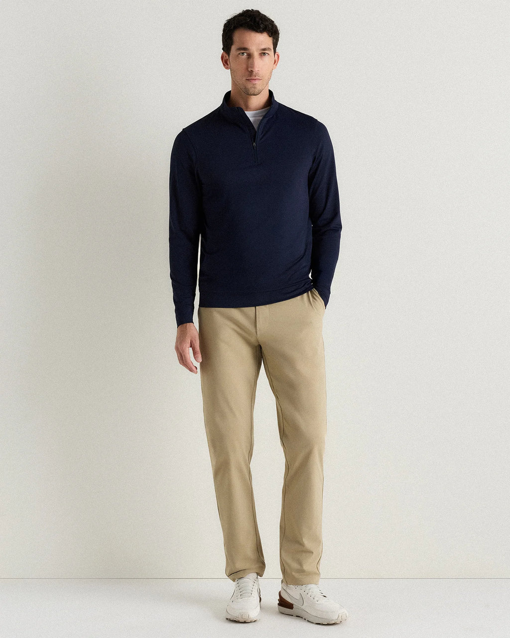 Performance Golf Quarter-Zip - S / Granite Grey
