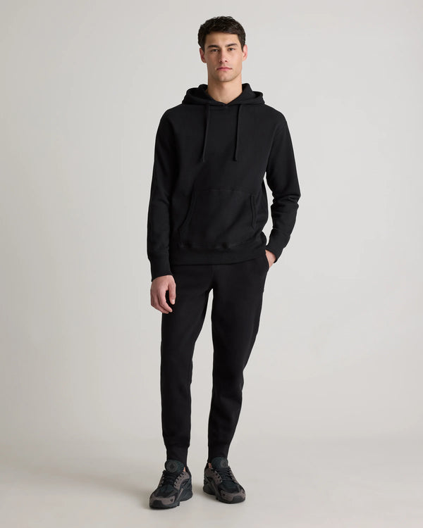 Organic Midweight French Terry Pullover Hoodie - S / Light Heather Grey