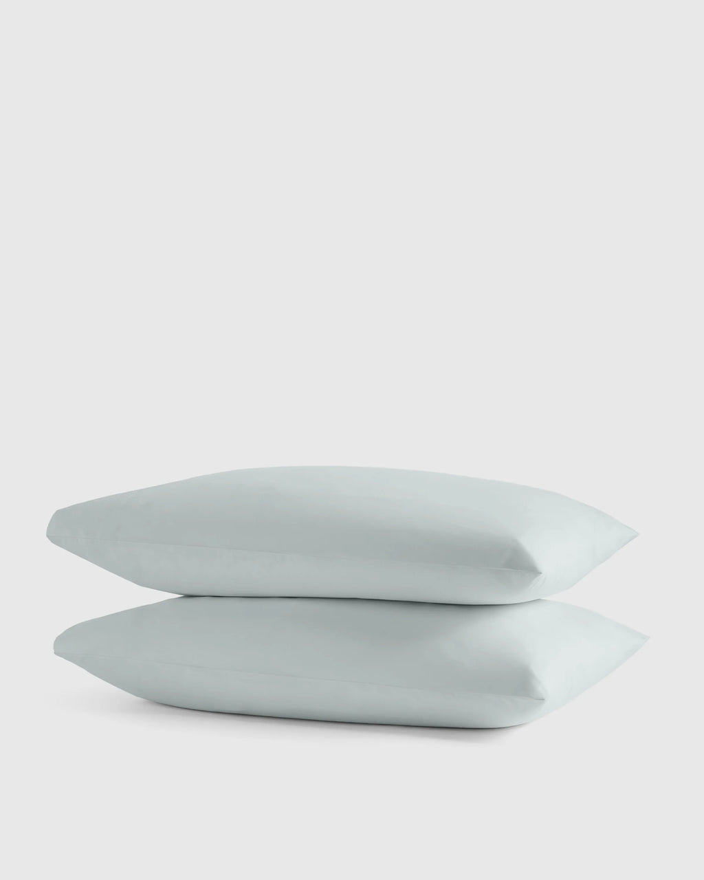Organic Crisp Percale Pillowcase Set - Standard / White