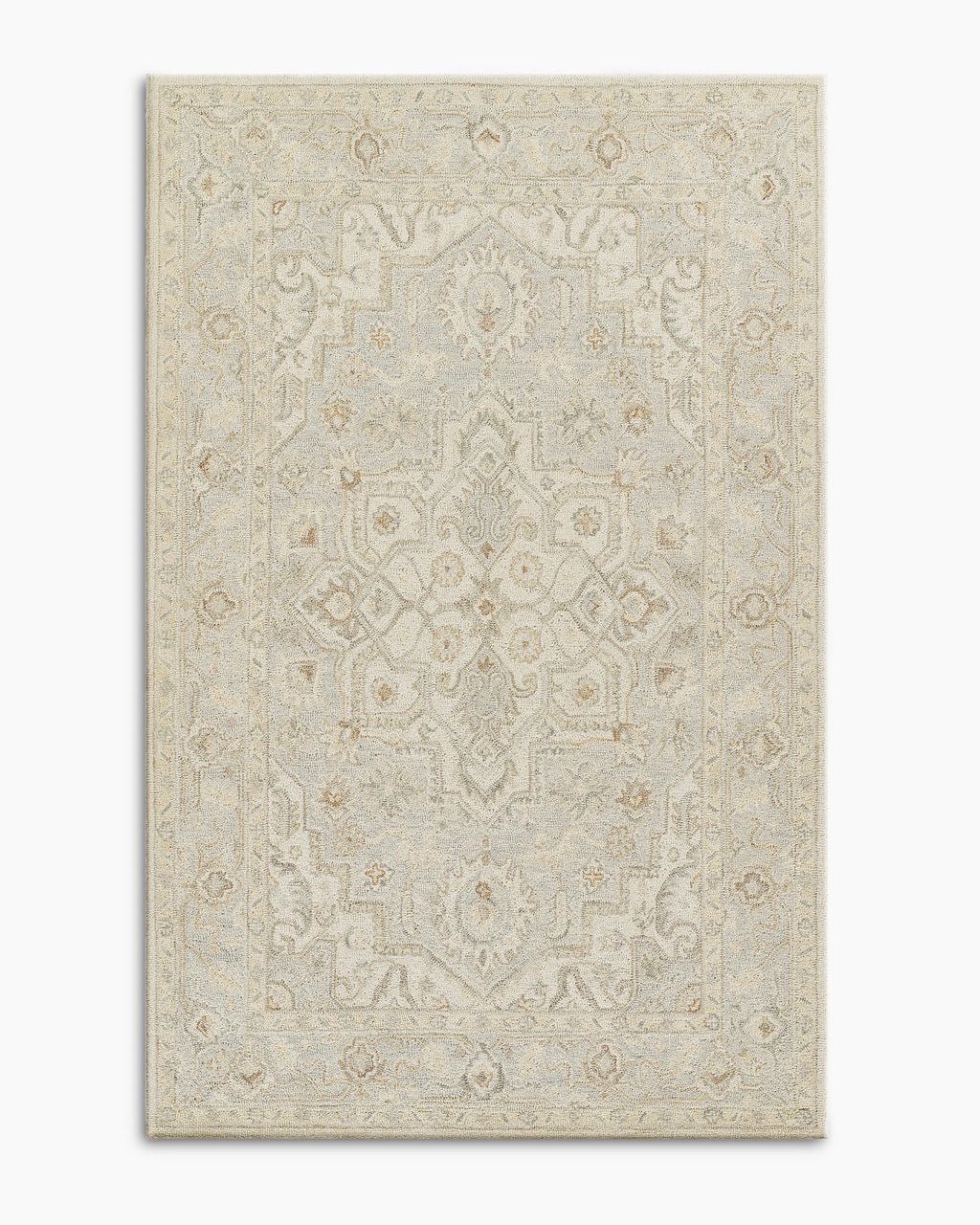 Albany Hand-Tufted Rug - 5' x 8' / Light Blue