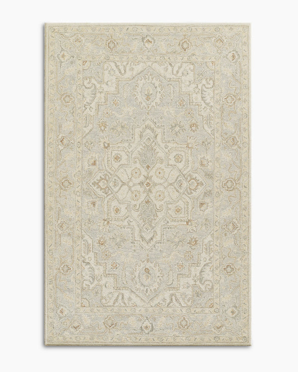 Albany Hand-Tufted Rug - 5' x 8' / Light Blue