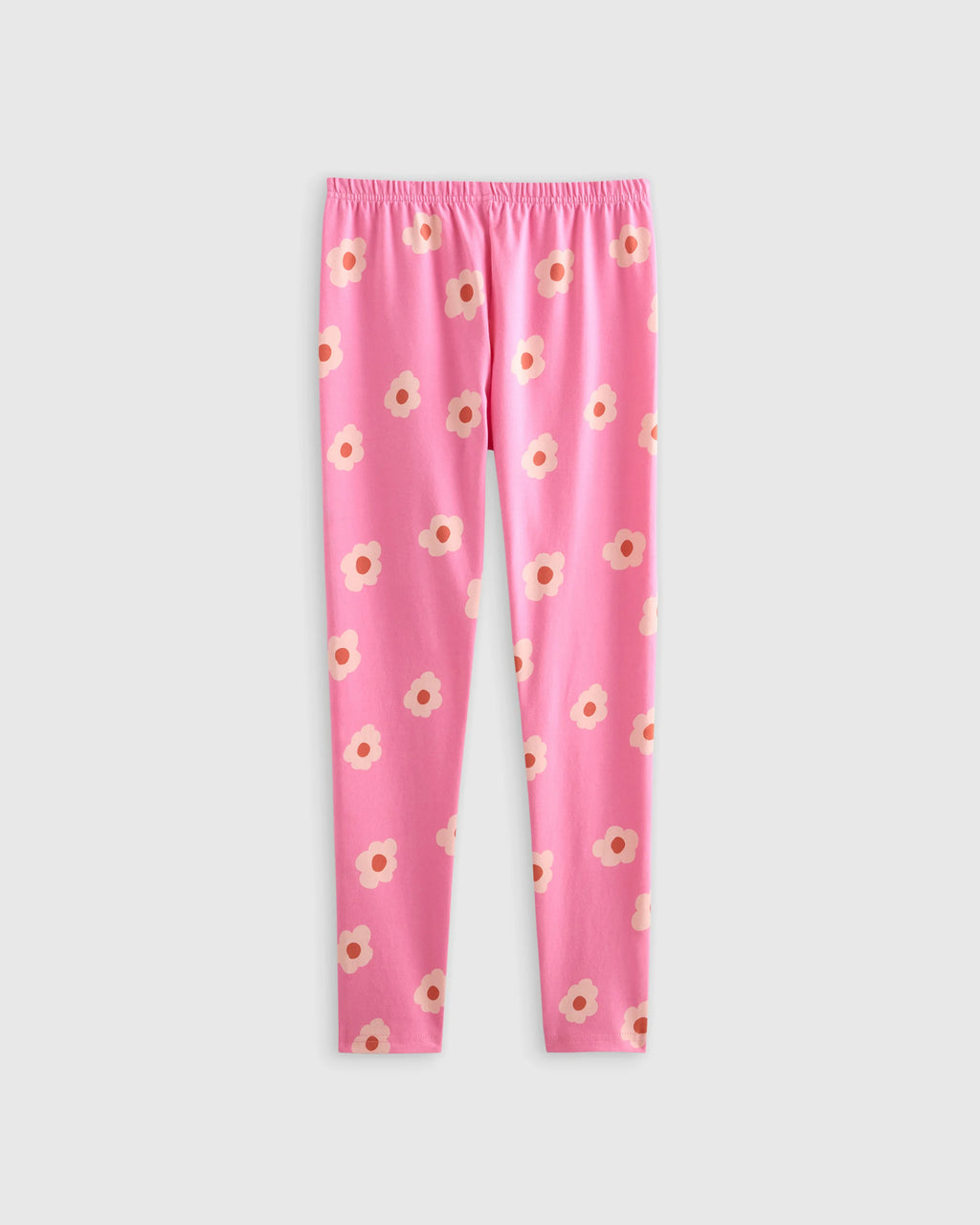Organic Cotton Leggings - 6 / Red
