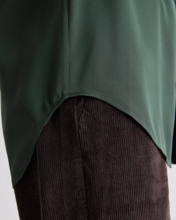Washable Stretch Silk Blouse - XS / Moonstone Blue