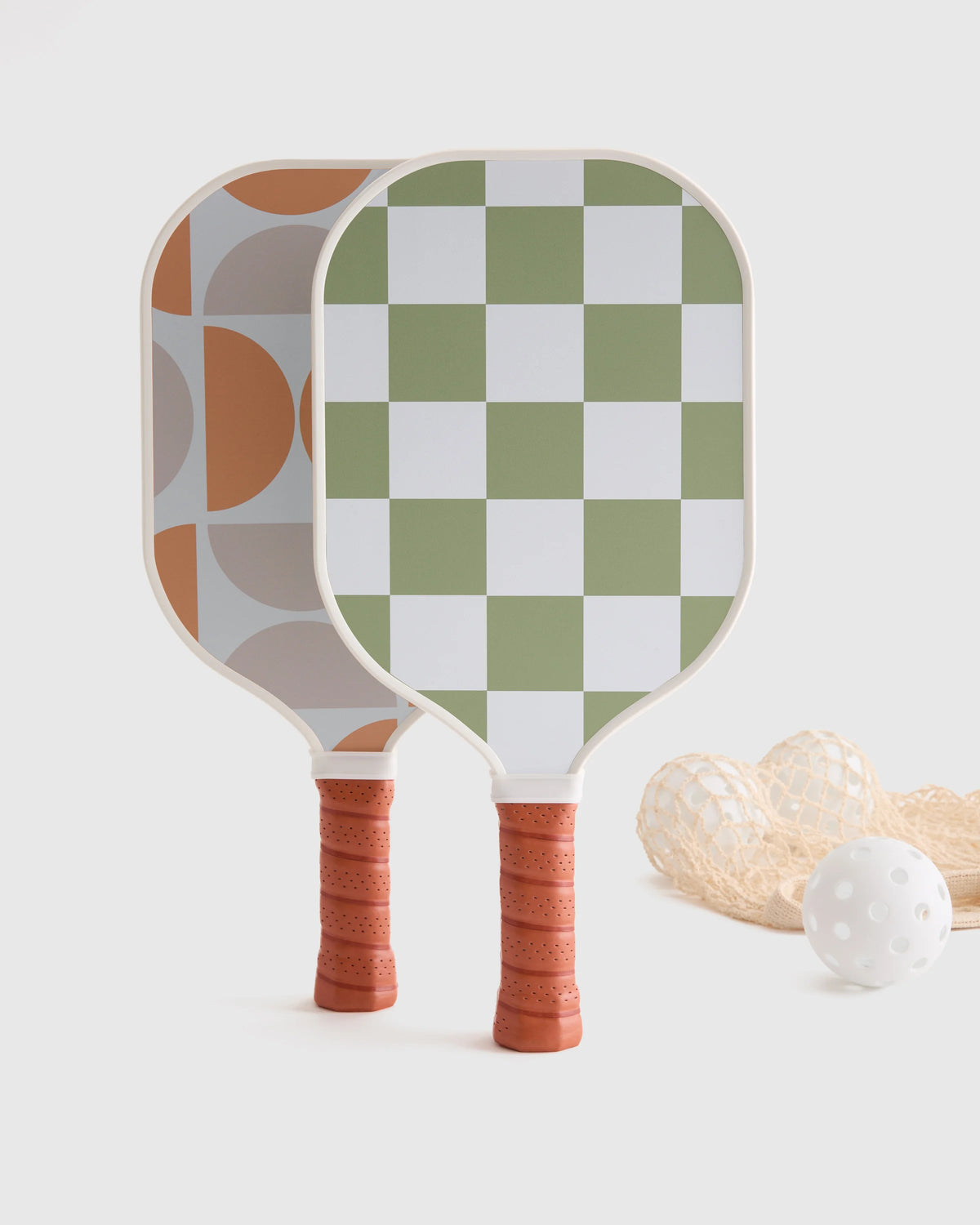 Two Paddle Pickleball Set - One Size / Sage/Cantaloupe Main image