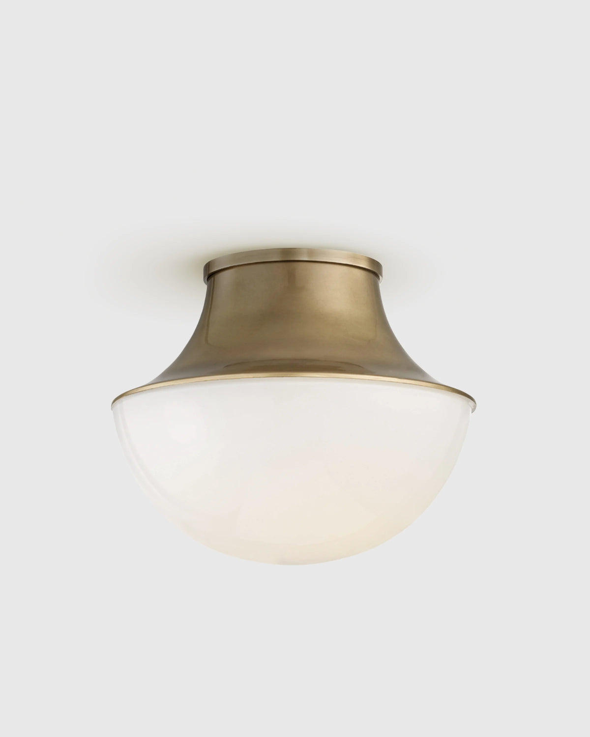 Drop Steel Flush Mount - One Size / Brass Main image