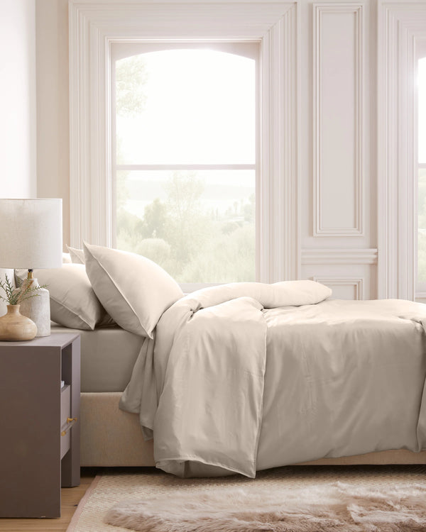 Bamboo Duvet Cover Set - Twin / Sand