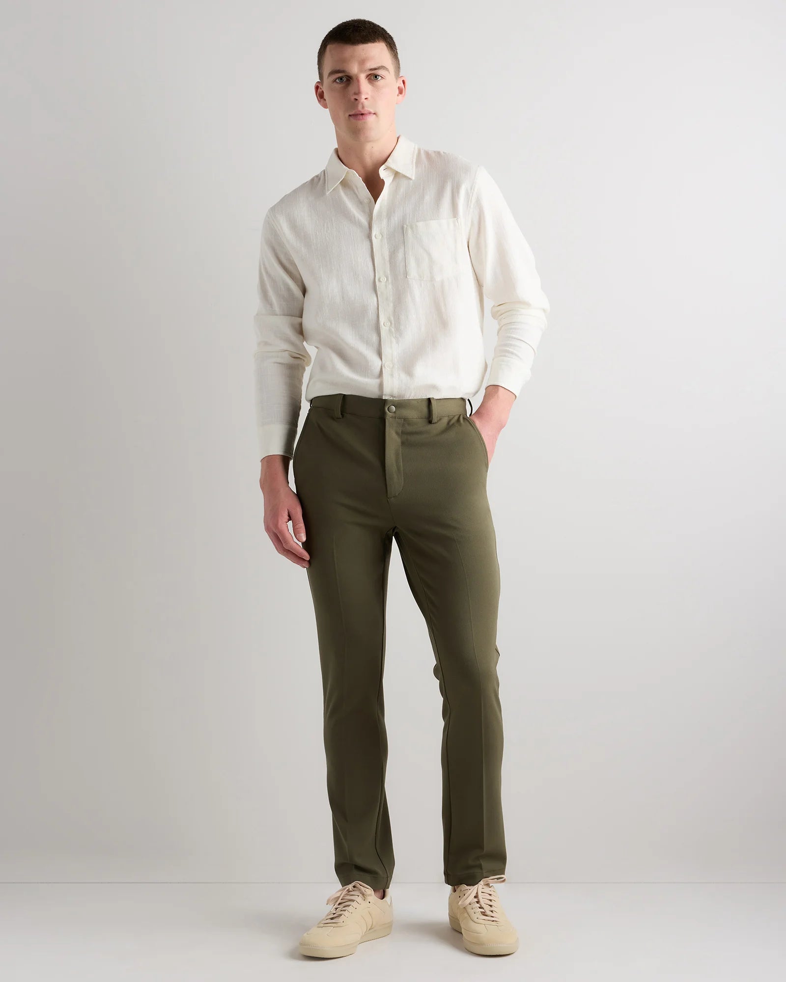 Ultra-Stretch 24/7 Smart Chinos - Slim - 30X28 / Bayberry Olive Secondary image