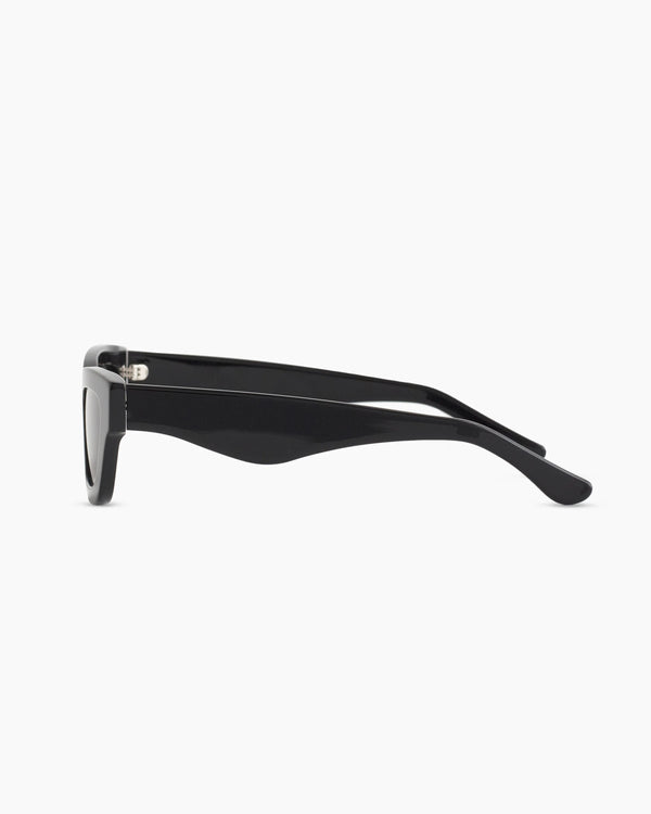 Jackie Polarized Acetate Sunglasses - One Size / Cream with Brown Lens