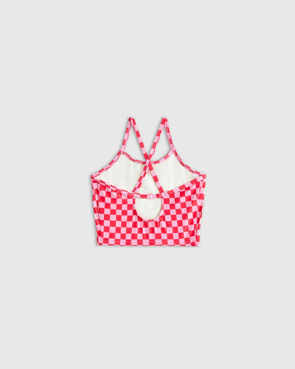 Tankini Swimsuit - 6 / Soft Ditsy Floral