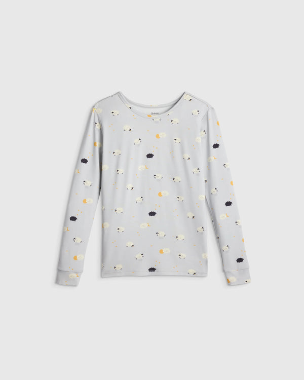 Bamboo Long Sleeve and Pant Pajama Set - 2T / Wildflower Dreams
