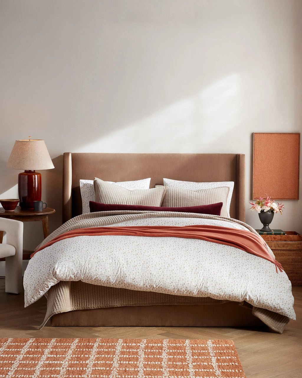 Organic Crisp Percale Sham Set - Standard / White