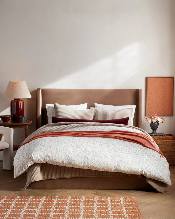 Organic Crisp Percale Deluxe Bedding Bundle - Twin / White