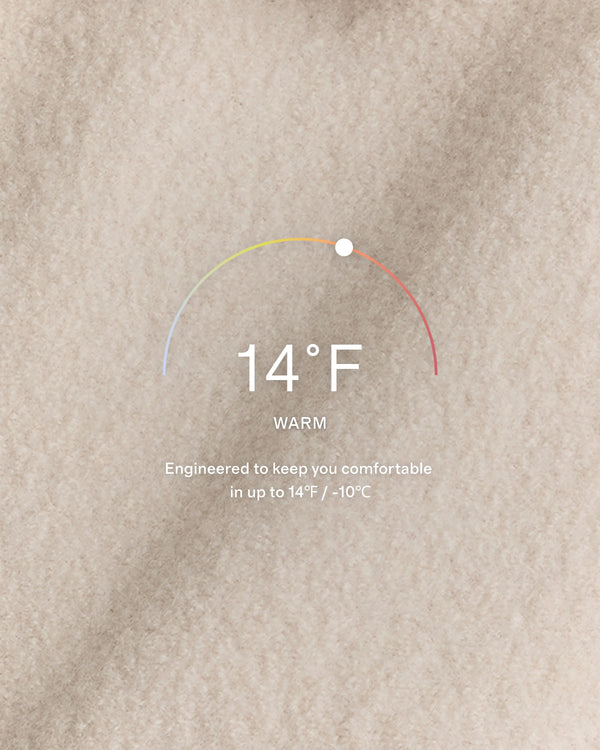 100% Merino Wool Shawl Collar Long Coat - XS / Heather Bone