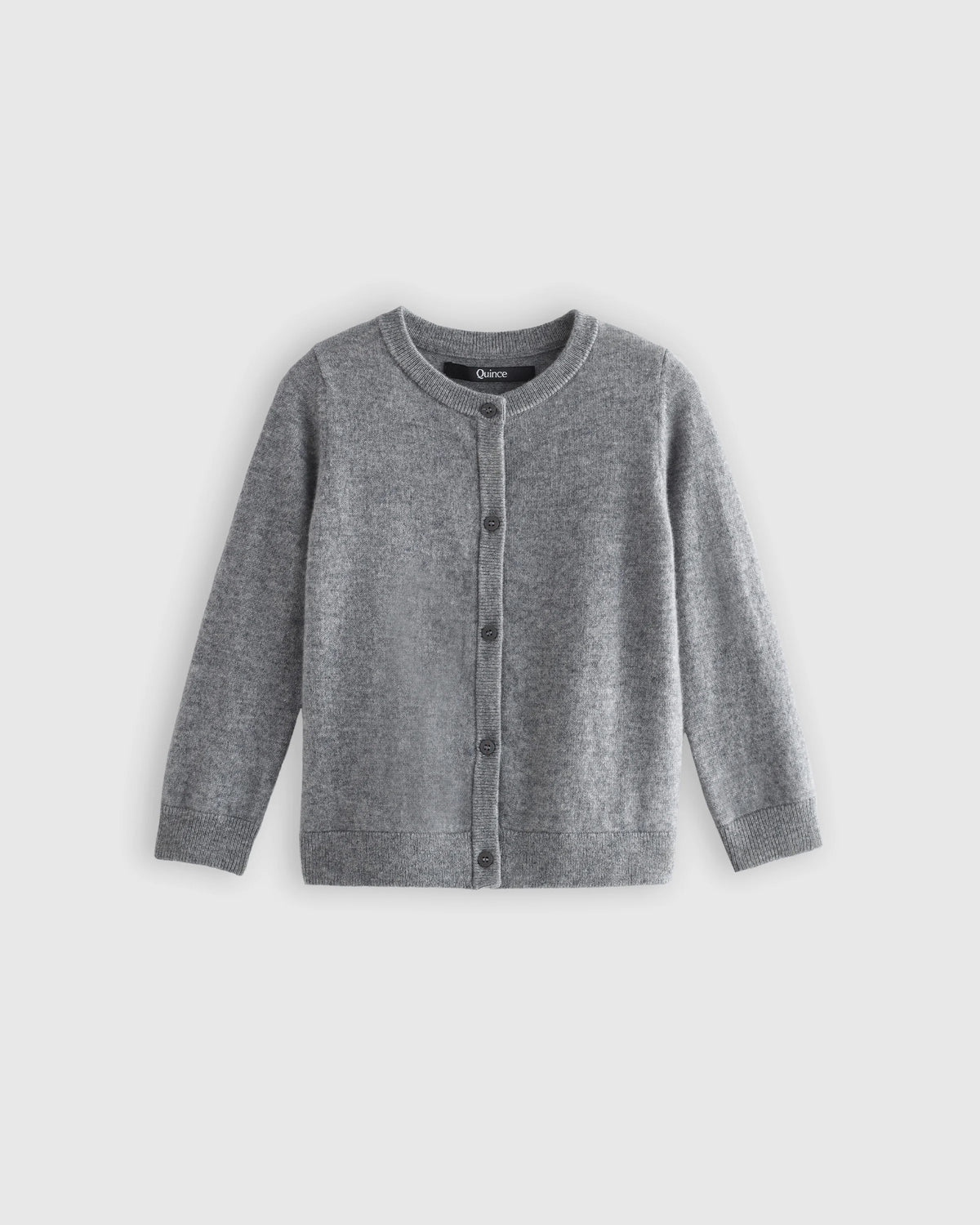 Washable Cashmere Cardigan - 6 / Heather Grey Main image