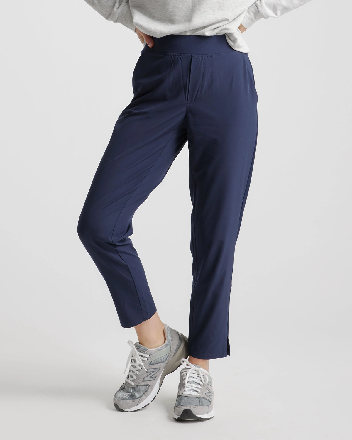 Performance Tech Ankle Pants - XS / Navy Main image
