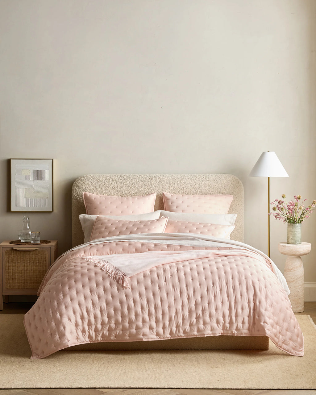Bamboo Dream Quilted Sham Set - Standard / Sage