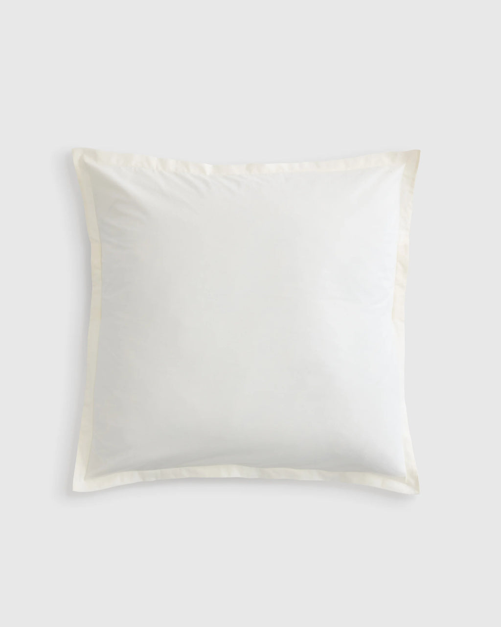 Organic Brushed Cotton Euro Sham - Euro / Dusty Olive