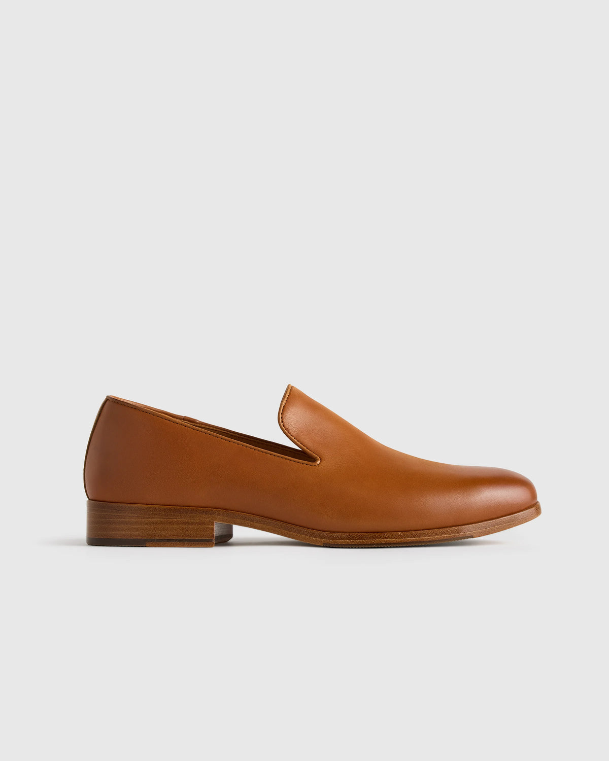Crafted Leather Slip-On Loafer - 7 / Caramel Main image
