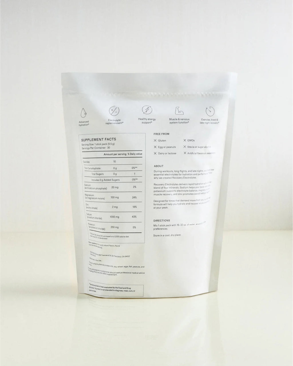Recovery Zero Sugar Hydration - One Size / Variety Pack