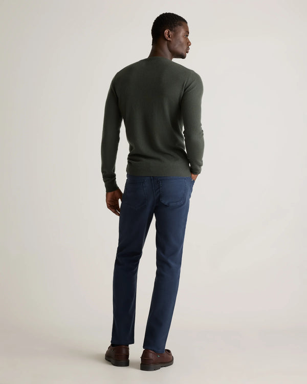 French Terry 5-Pocket Pants - Slim - 30X30 / Bayberry Olive