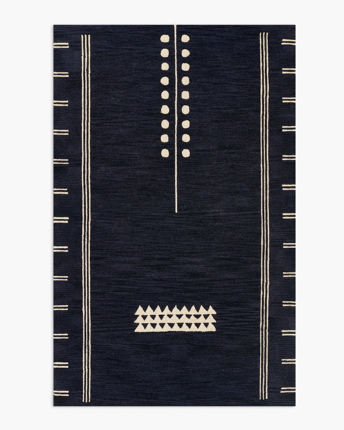 Kingsley Hand-Tufted Wool Rug - 2' x 3' / Navy Main image