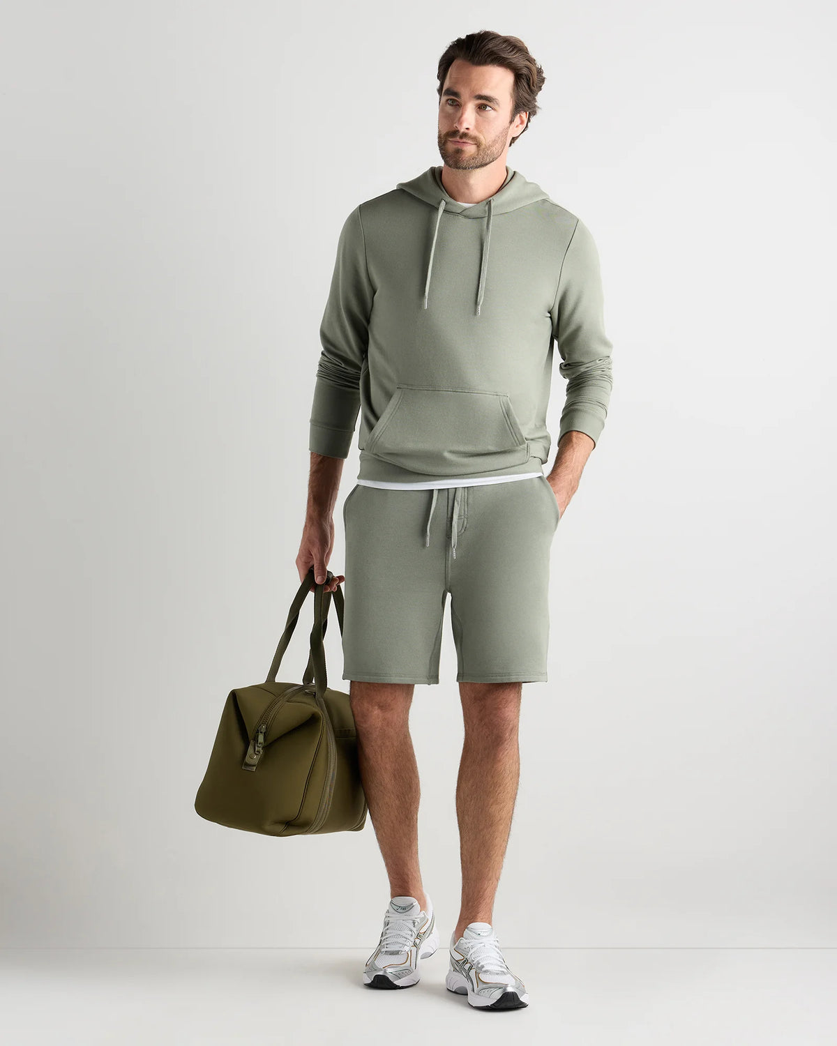 Supersoft Fleece 7.5" Sweatshorts - S / Heather Oatmeal