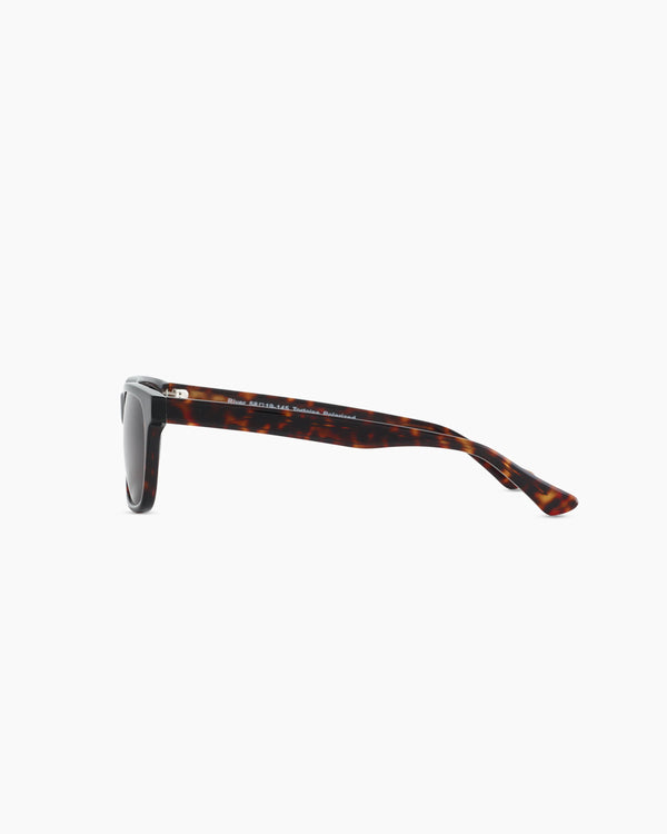 River Polarized Acetate Sunglasses - One Size / Tortoise with Green lens