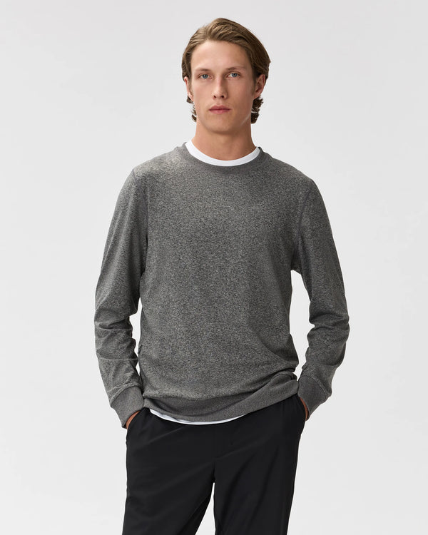 Flowknit Performance Crew Sweatshirt - S / Solid Chalk