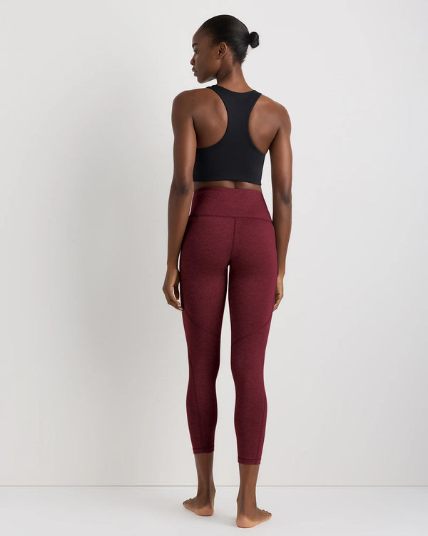 Ultra-Soft High-Rise Pocket Legging - XS / Heather Espresso
