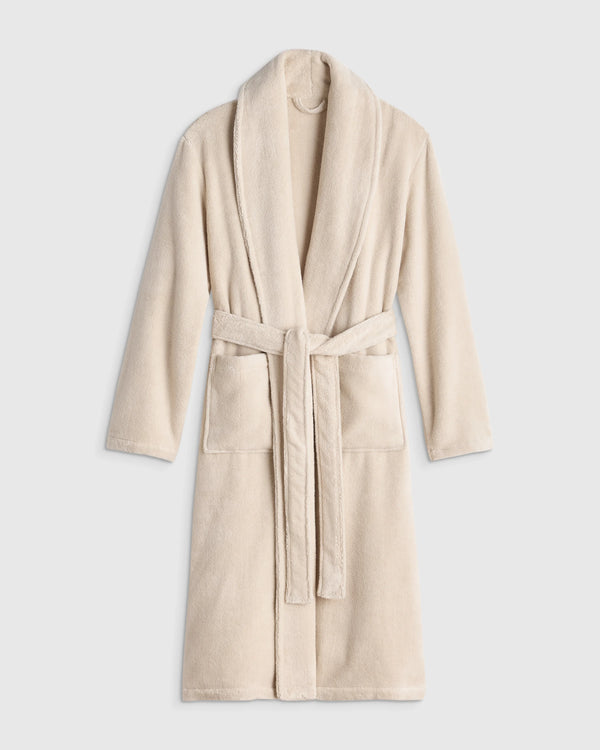 Turkish Cotton Terry Robe - XS / White