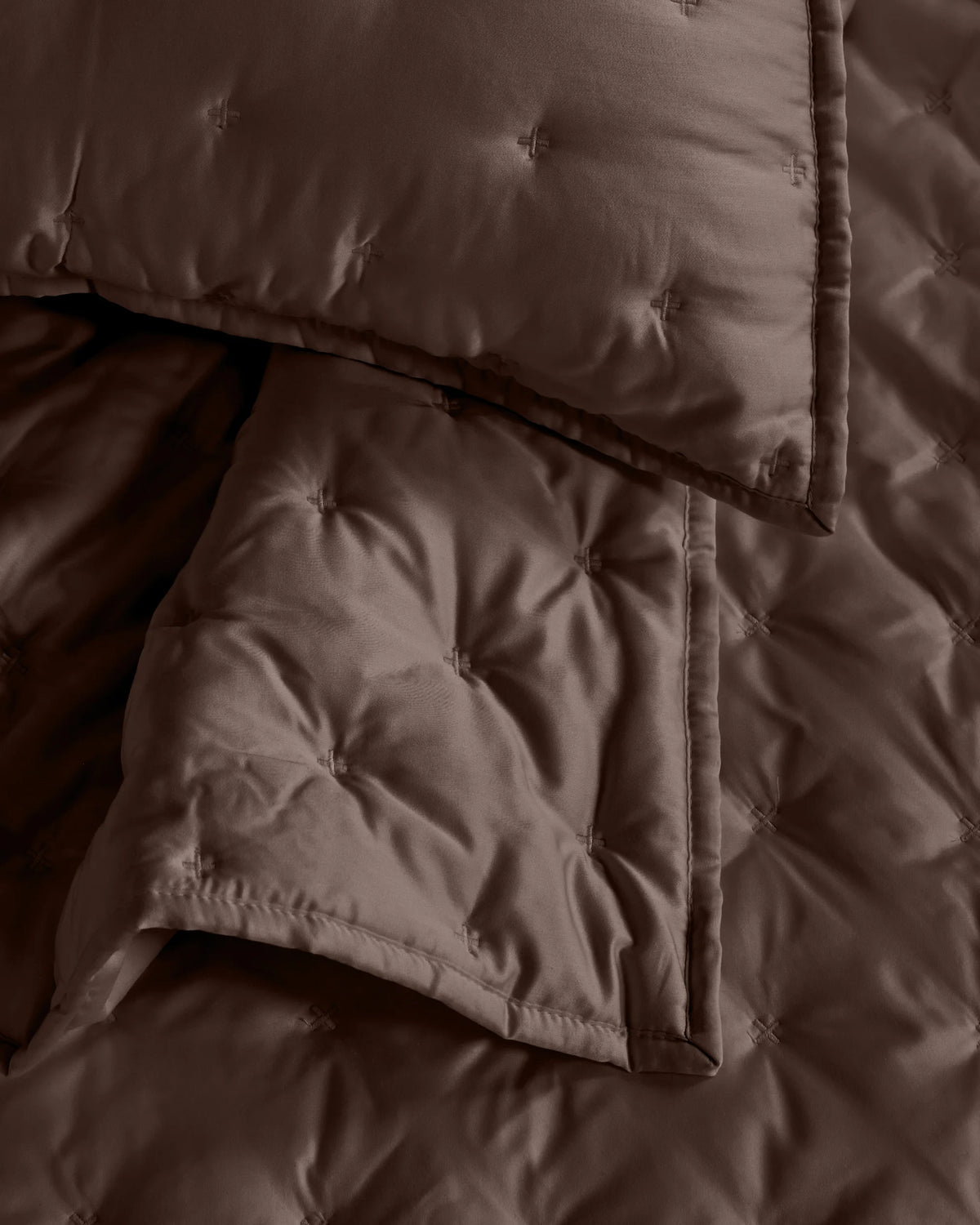 Bamboo Dream Quilted Sham Set - Standard / Sage