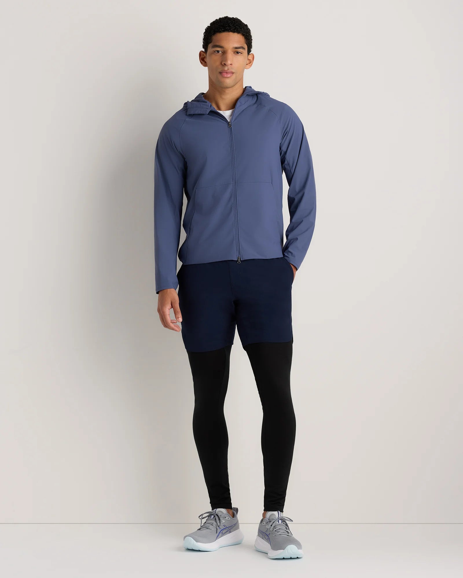 Packable Performance Training Jacket - S / Storm Blue Secondary image