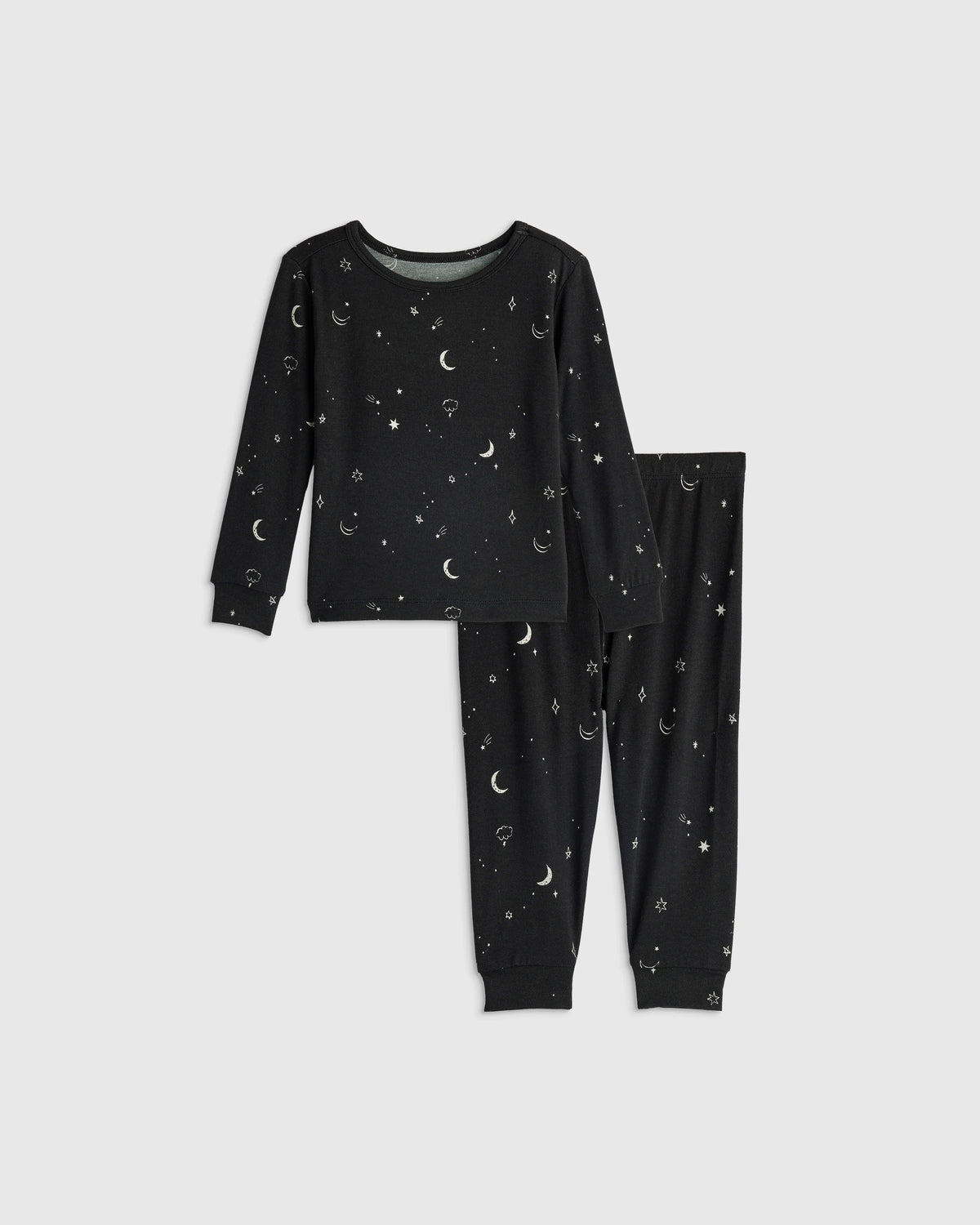 Bamboo Long Sleeve and Pant Pajama Set - 12-18M / Wildflower Dreams